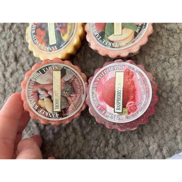 Vintage Yankee Candle Potpourri Wax Tarts Citrus Spring Bright Scents Lot Of 6 - Picture 2 of 4